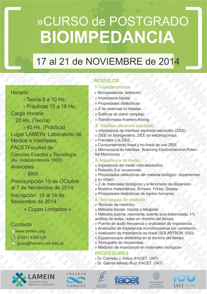 afiche curso de posgrado