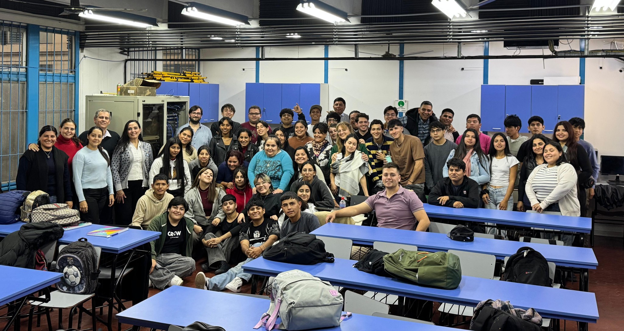 Visita de alumnos del Instituto de Educación Superior Trancas.