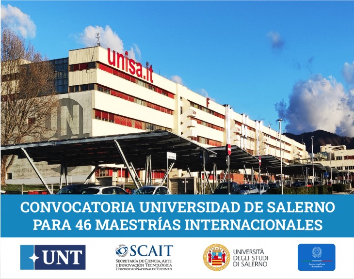 CONVOCATORIA UNIVERSIDAD DE SALERNO PARA MAESTRÍAS.
