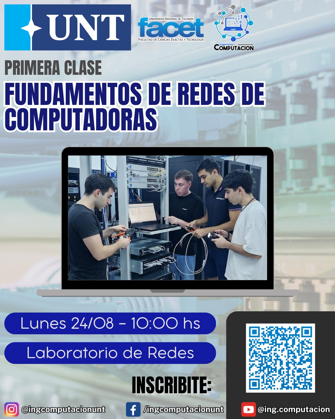 Fundamentos de Redes de Computadoras - Primera clase.