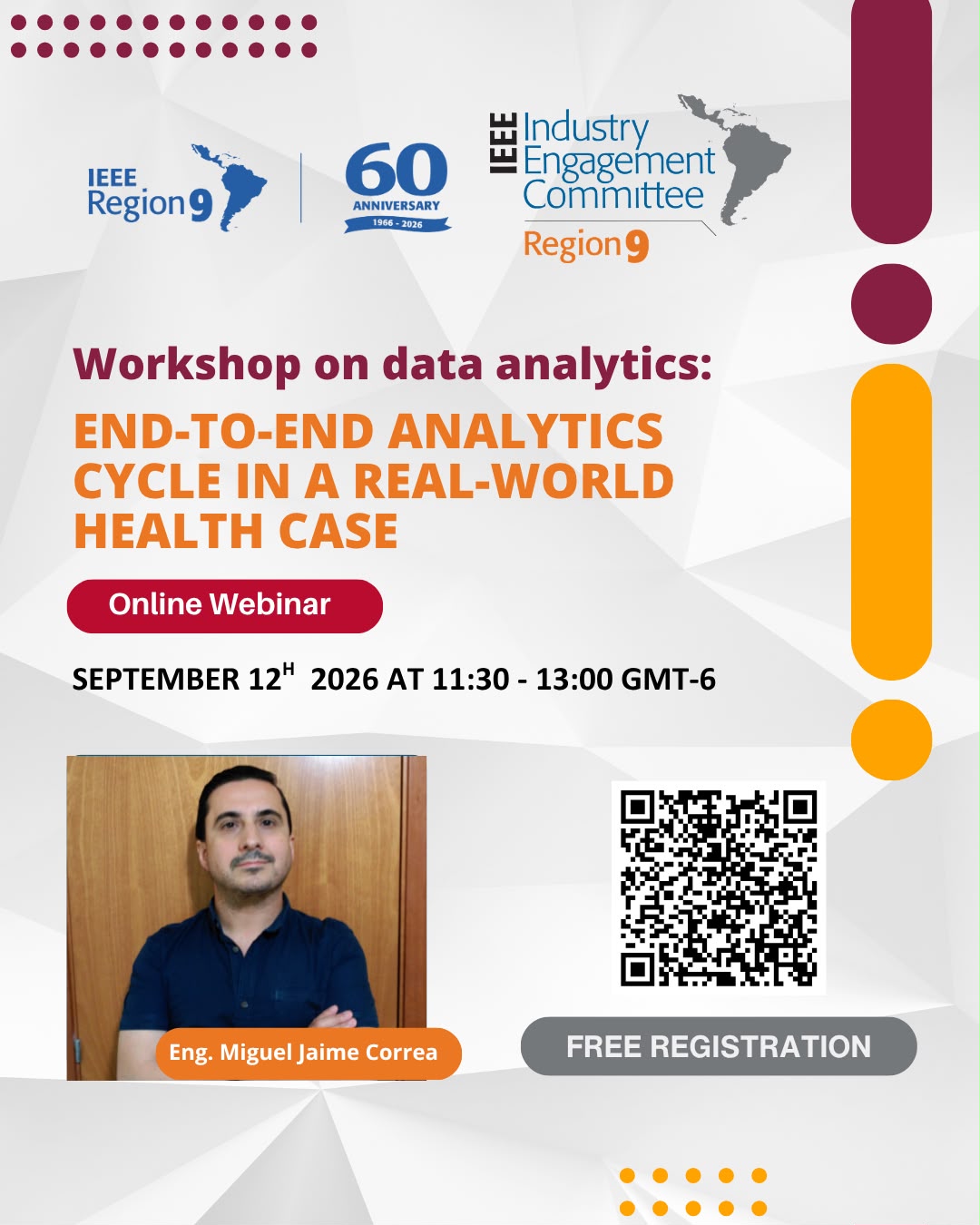 WORKSHOP ON DATA ANALYTICS: CICLO COMPLETO EN UN CASO REAL DE SALUD.