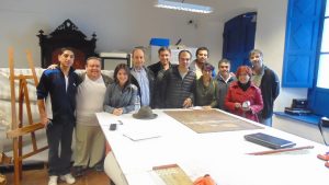 Participantes del Curso de Iluminación de Museos y Bienes Culturales