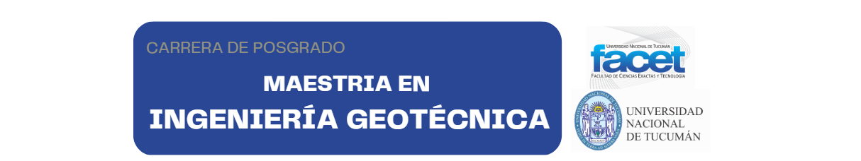        Maestría en Ingeniería Geotécnica logo