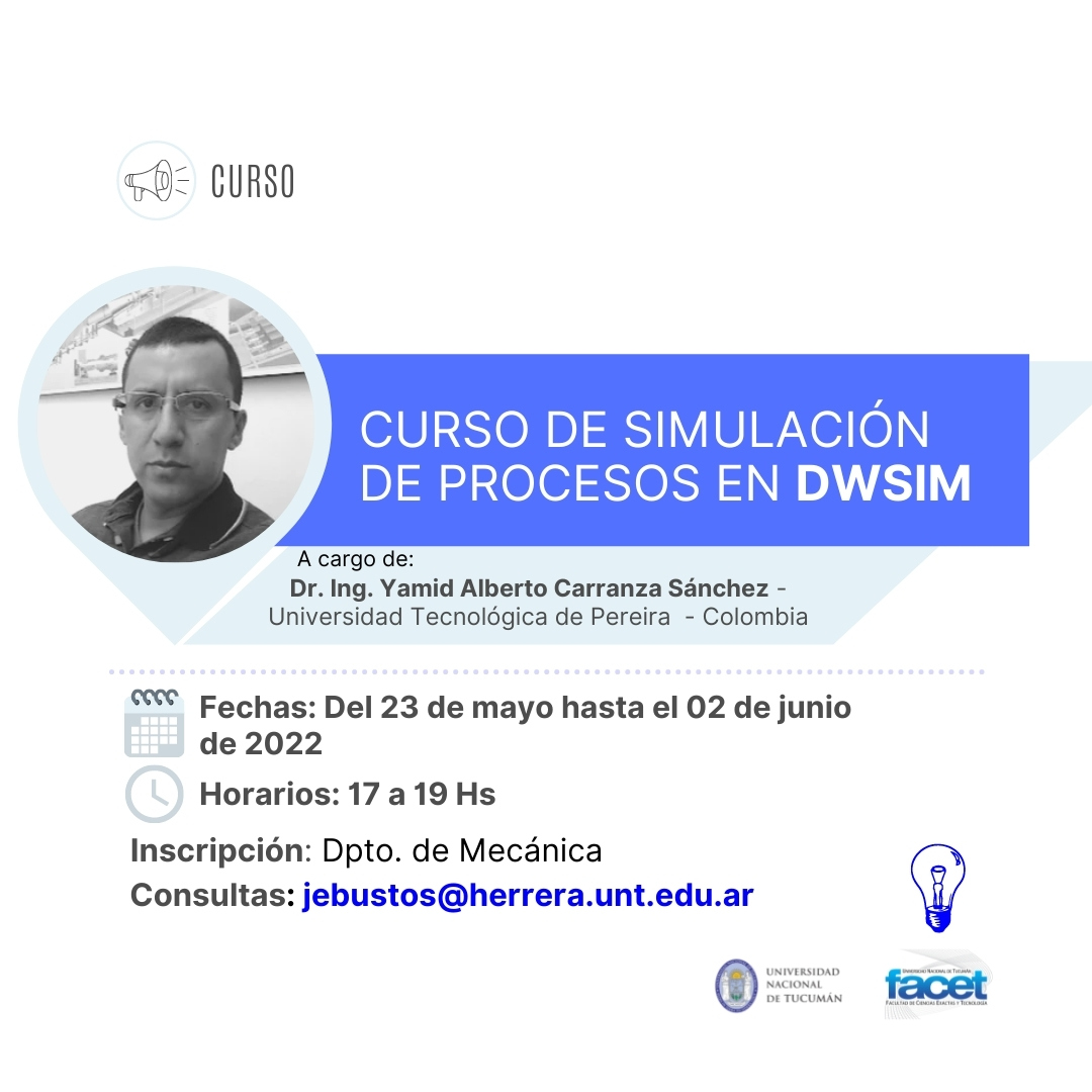 Curso | Simulación de Procesos en DWSIM