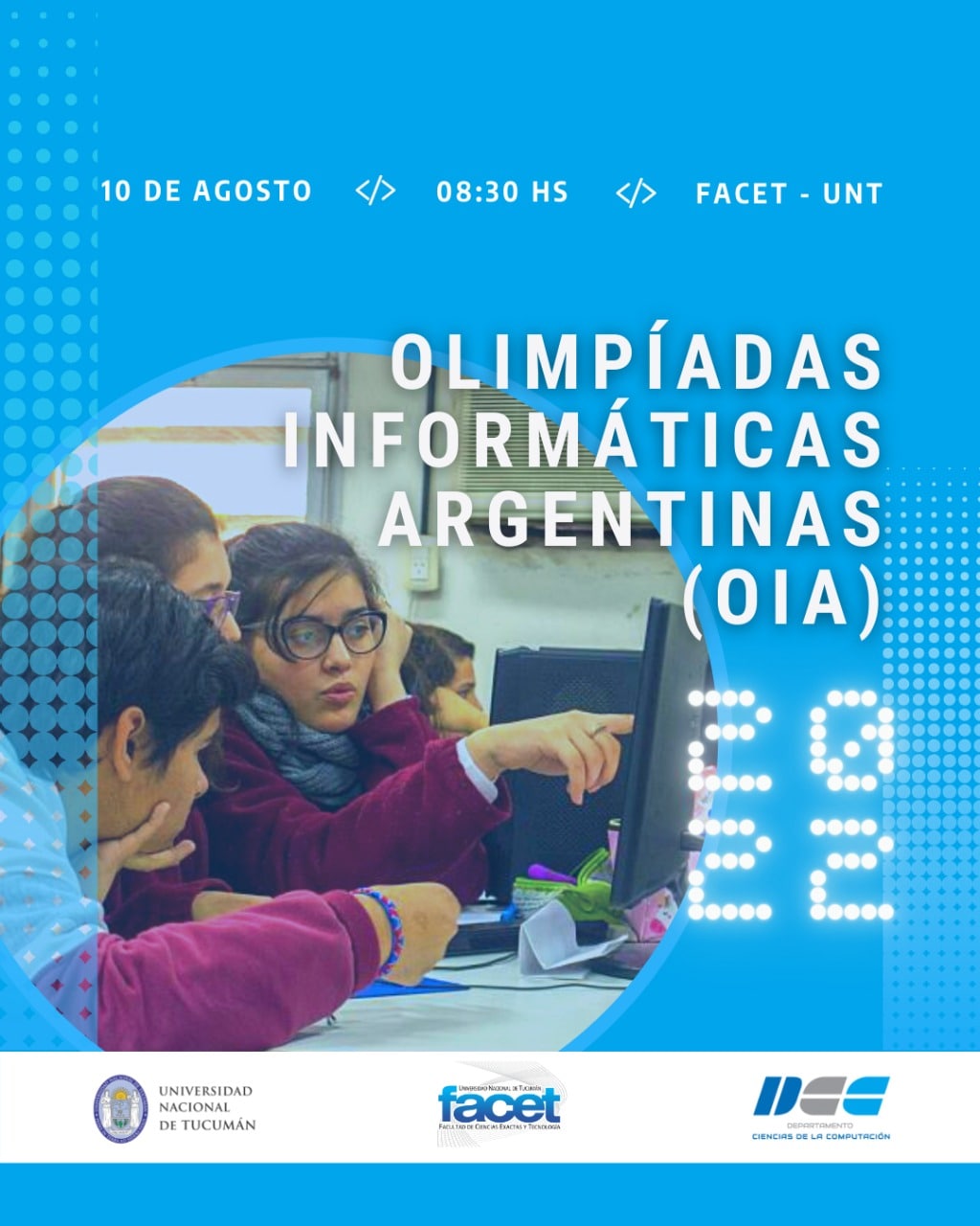 Noticias | Olimpíadas Informáticas Argentina (OIA) en la FACET – Instancia provincial