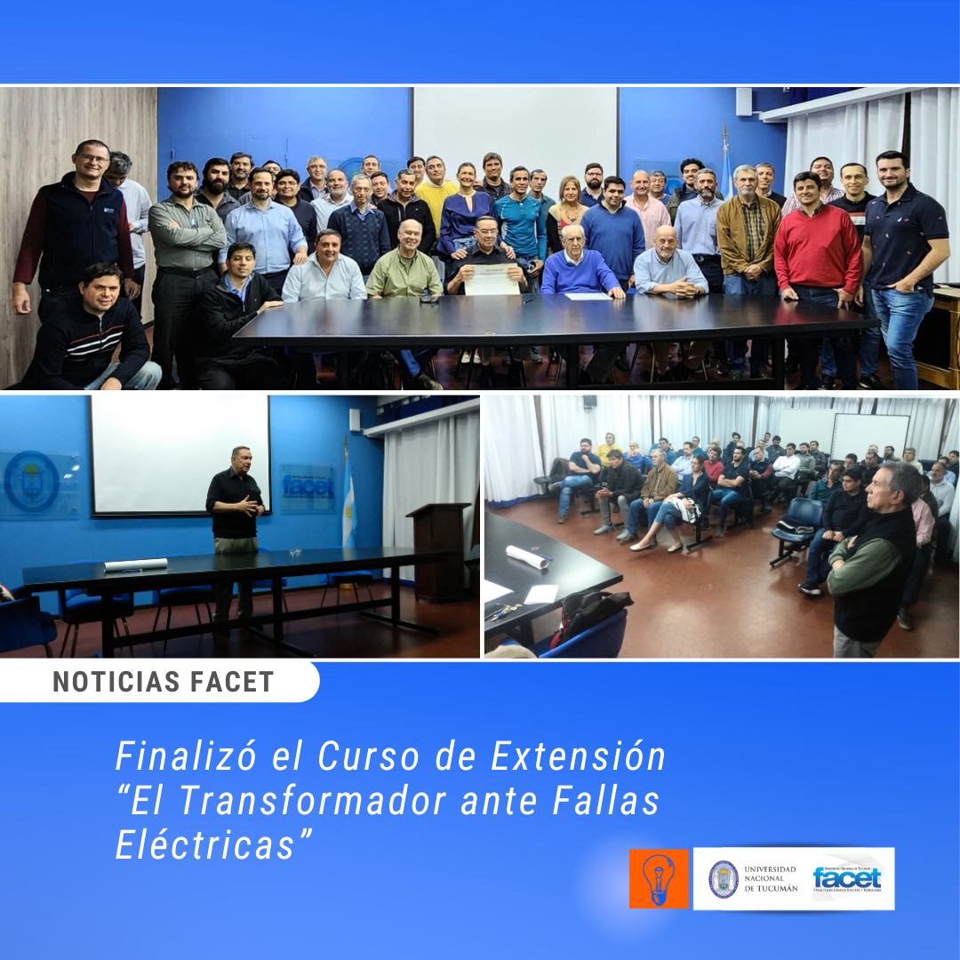 Finalizó el Curso “El Transformador ante Fallas Eléctricas”