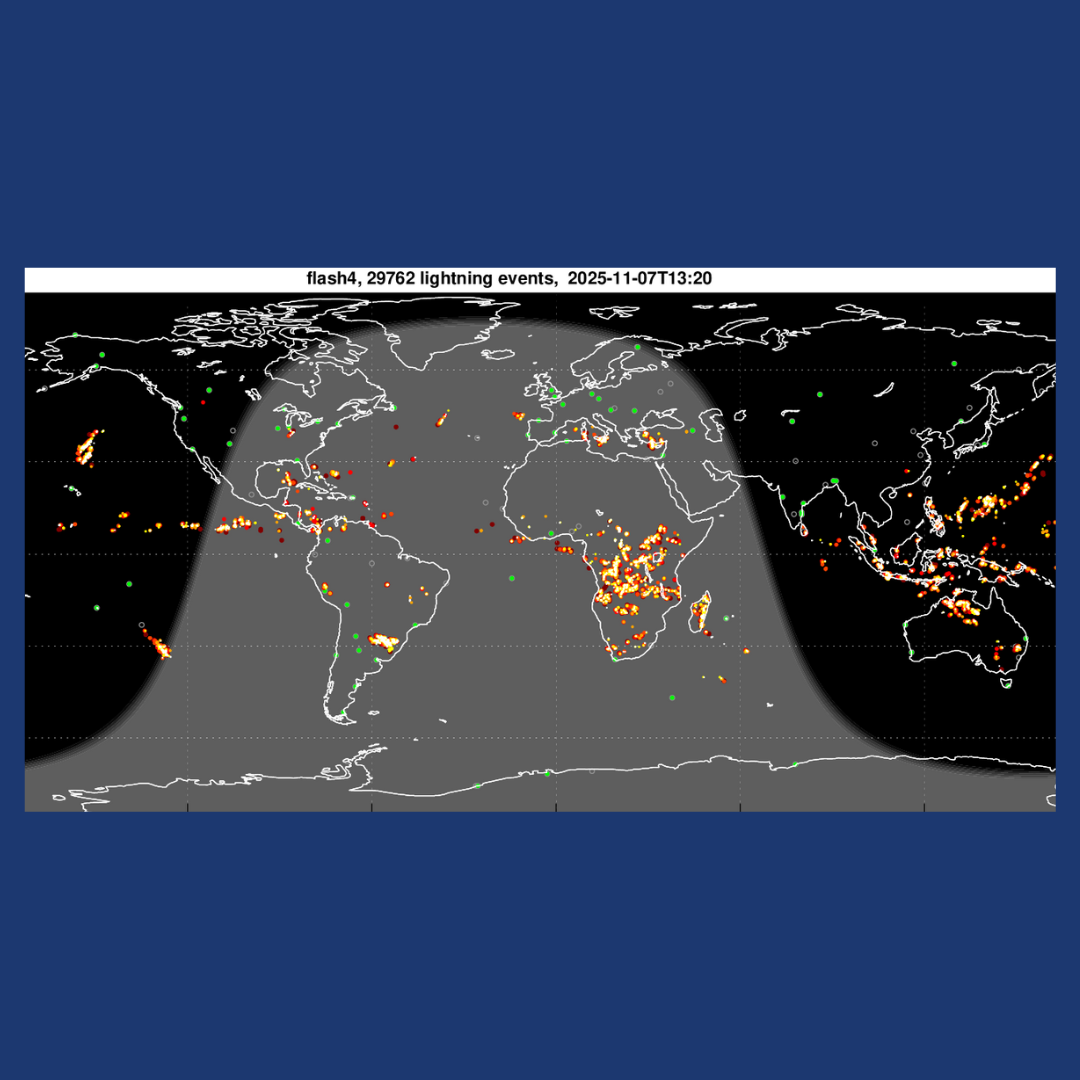 La FACET se suma a una red mundial de detección de rayos